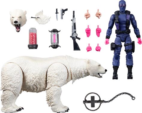 G.I. Joe Classified Series #161, Snake Eyes & Polar Bear, 6-Inch Scale ...