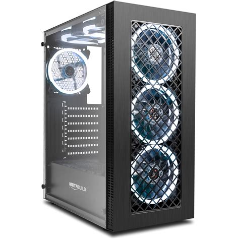 Amazon.in: Buy METABUILD ATX PC Case with ARGB Fans (Pre-Installed ...