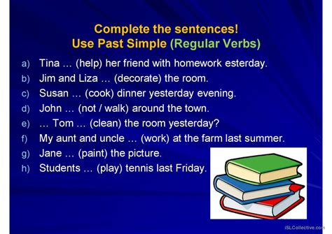 Past Simple 的图像结果