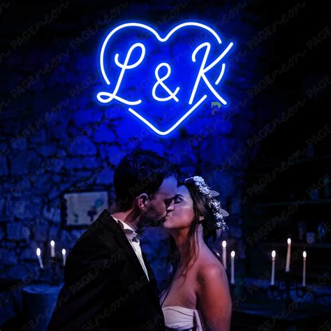 Neon Wedding Sign Led Light - PageNeon