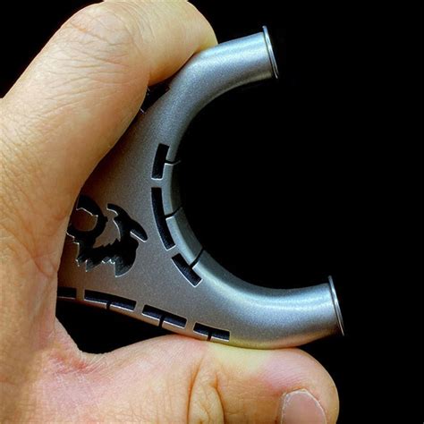 Titanium Alloy Angry Wolf Head Straight Flying Tiger Bow TC21 Head Out ...
