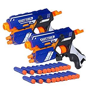 NHR Combo Set of 2 Blaster Gun Toy, Safe and Long Range Shooting Gun ...