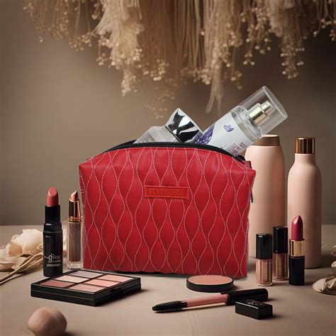 Red Romance Makeup Pouch