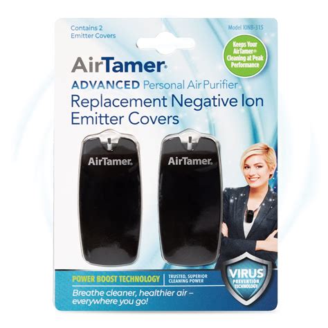 AirTamer Advanced Personal Air Purifier Negative Ion Emitter Covers ...