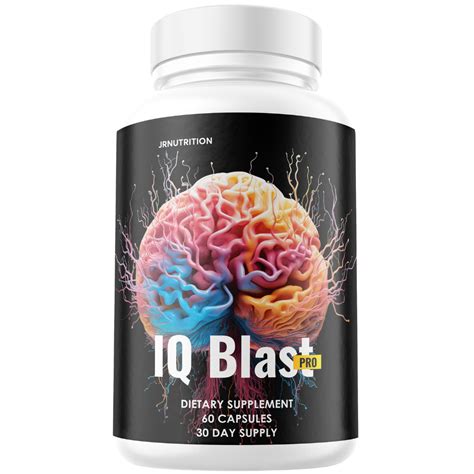 IQ Blast Pro Brain Supplement Enhance Cognitive Function Clarity - 60 ...