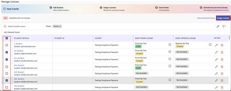 Managing Subscriptions – Exxat