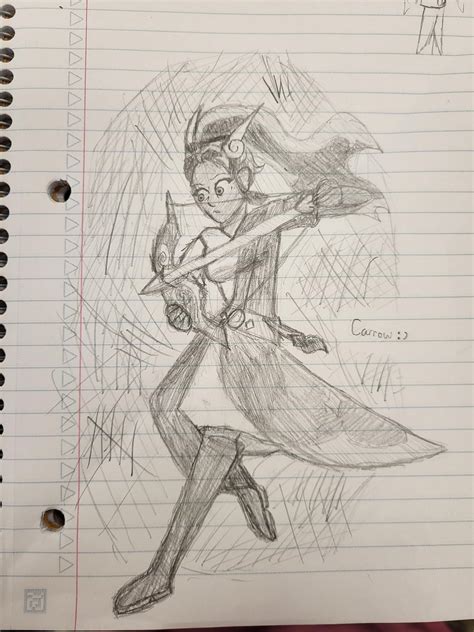 Carrow chicken scratch art (by me) : r/CookieRunKingdoms