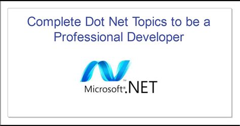 Image result for .Net Tutorial