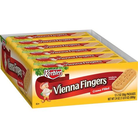 Keebler Vienna Fingers Cookies Original (2 oz) Delivery or Pickup Near ...