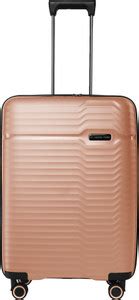 NASHER MILES Sahara Hard-sided Polypropylene Check-In Luggage Golden 24 ...