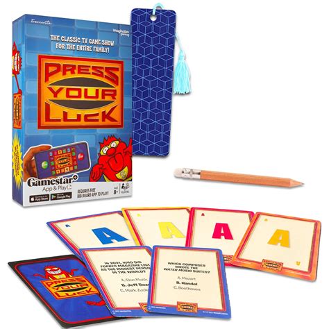 Buy Press Your Luck Card Game Set for Kids - Bundle with Press Your ...