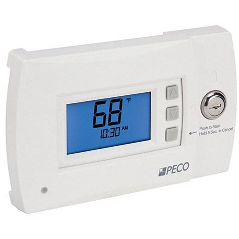PECO, Heat and Cool, Auto and Manual, Low Voltage Thermostat - 29AT95 ...