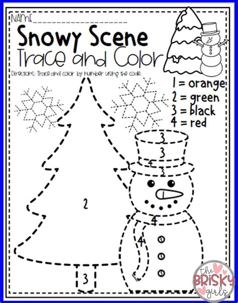 Winter Worksheets For Preschoolers - worksSheet list