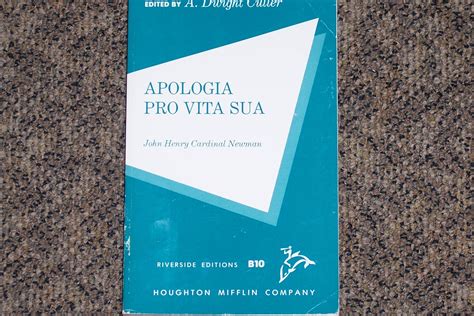 Buy Apologia Pro Vita Sua (Riverside editions) Book Online at Low ...