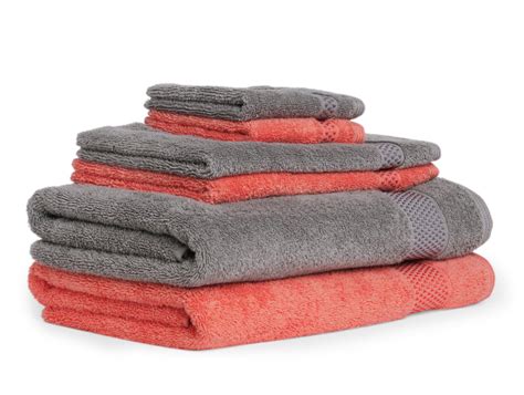 Grape Fruit/Gun 6 Piece 100% Cotton Towel Set - Atrium Plus By Spaces