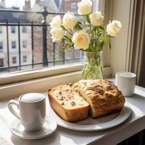 Morning Breakfast Bread And Coffee Free Stock Photo - Public Domain ...