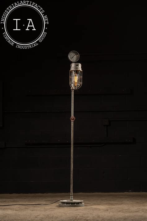 Industrial Steampunk Floor Lamp – Industrial Artifacts