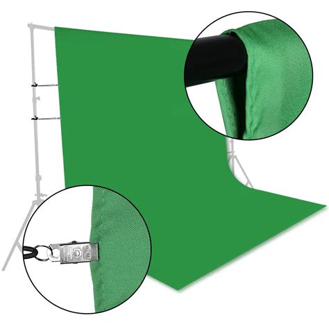 Buy CIPAZEE Green Screen Backdrop Background - 5x9FT Greenscreen Photo ...