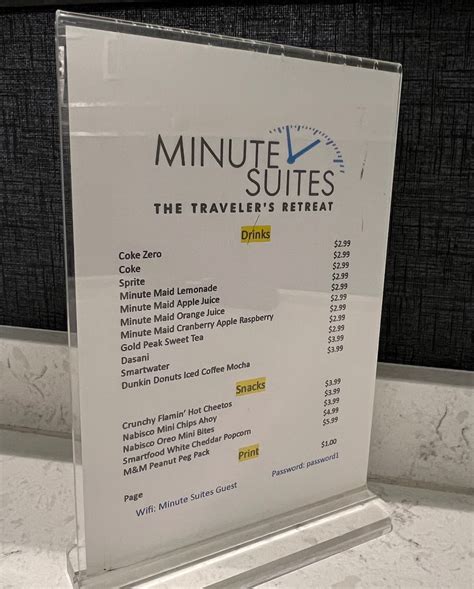 My First Minute Suites Airport "Lounge" Experience - One Mile at a Time
