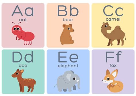Printable Alphabet Flashcards - Printable JD