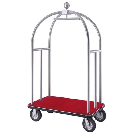 TROLLEY HOTEL LUGGAGE BIRDCAGE STAINLESS TIPE THL-100