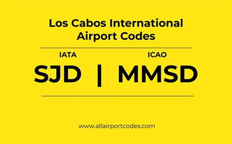 SJD Airport: Los Cabos International Airport (IATA: SJD - ICAO: MMSD ...
