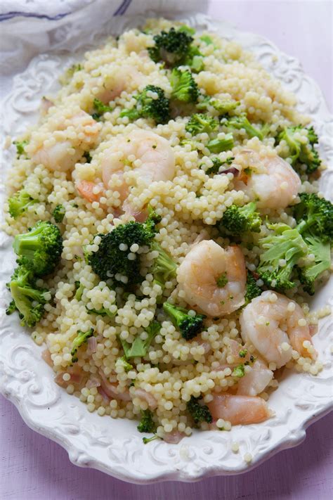 Recipe: 20 Minute Acini de Pepe with Broccoli & Shrimp - Marla Meridith