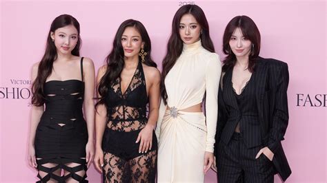What TWICE’s Nayeon, Jihyo, Tzuyu, and Momo Wore at Victoria's Secret Fashion Show