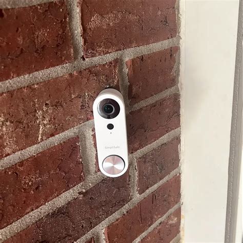 Simplisafe Doorbell 45 Degree Angled Wedge Mount, Camera Standoff ...
