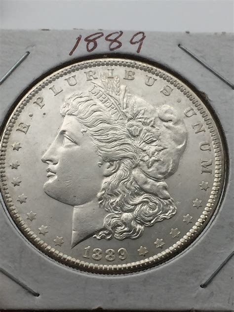 1889 Morgan Dollar 90% Silver Brilliant Uncirculated | Property Room