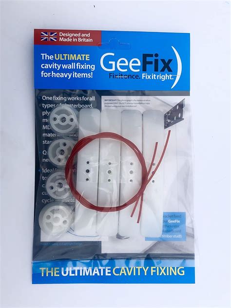 GeeFix Heavy Duty Drywall Anchor System (Pack of 4) : Amazon.in ...