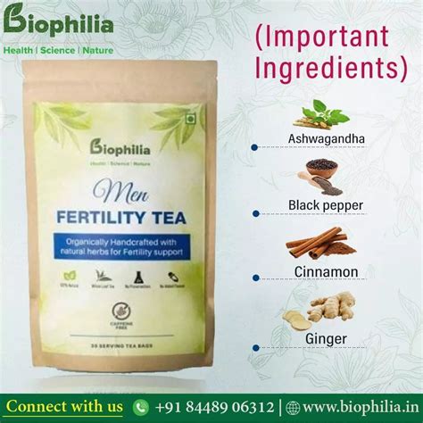 Buy Men Fertility Tea - Best Tea for Male fertility & Wellness Tea ...