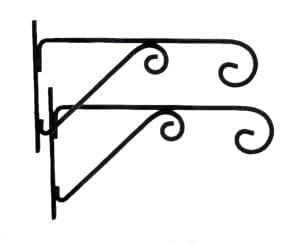 Amass HANDICRAFTS® Metal Wall Hook Hanging Plant Bracket | Decorative ...