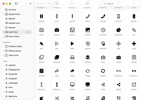 Icon Font Example