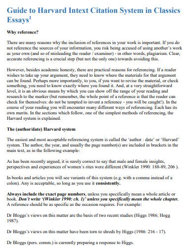 Image result for Harvard Citation Examples