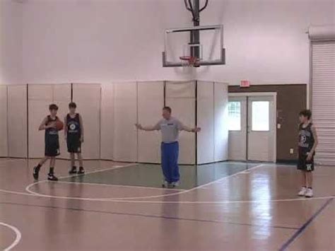 Youth Basketball Warmup Drills: Three-Man Weave - YouTube | Youth ...