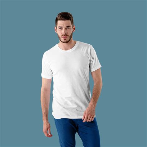 Buy Men Regular Fit Round Neck T-Shirt Online - Bright White – noo-brand.in