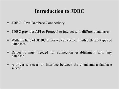 Image result for JDBC Protocol