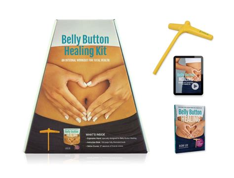 Belly Button Healing Kit for Stress Relief, Pain Relief, Gut Health ...