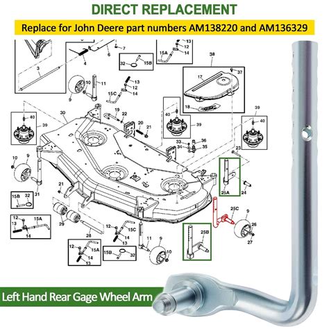 John Deere GX345 Parts Diagram and Replacement Guide