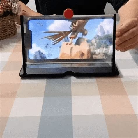10" inch Screen Magnifier-3D Magnifying Projector Screen Enlarger for ...