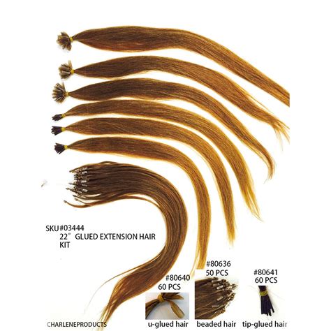 22" Glued Extension Hair Training Kit (#3444) – CharleneProducts