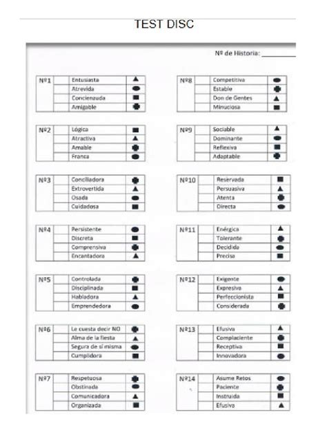 Form Disc Test 的图像结果