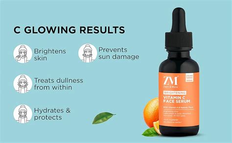 ZM Zayn & Myza Vitamin C Face Serum | Brightening Serum For Glowing ...