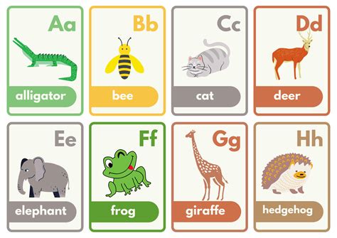 Alphabet Flash Cards Printable PDF | Printable Flash Cards