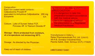 Gudcef 200 Tablet: Uses, Side Effects, Price & Substitutes