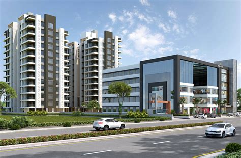 Mega Royal Adajan – 3BHK Apartments & Shopping Centre in Surat