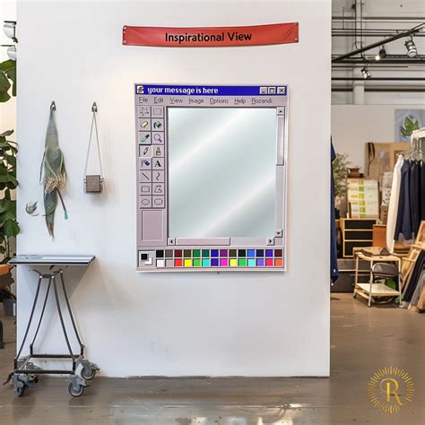 Window95 MS Paint Mirror – setoffcamp