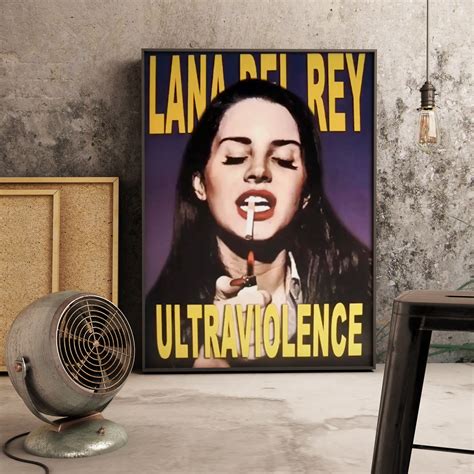 Lana Del Rey Poster, Vintage Lana Del Rey Print, Vintage Music Poster ...