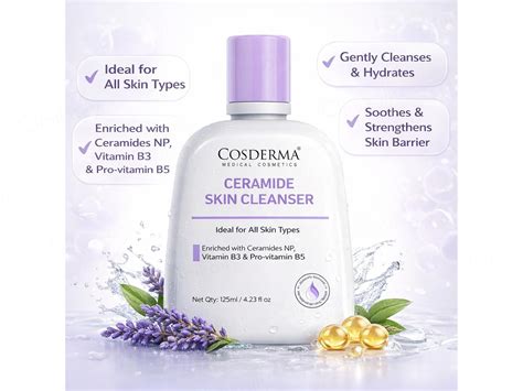 Buy Cosderma Ceramide Skin Cleanser Online at Best Price | Clinikally